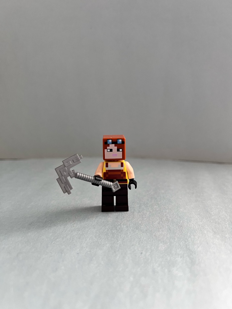 Lego Minecraft Blacksmith Minifigure